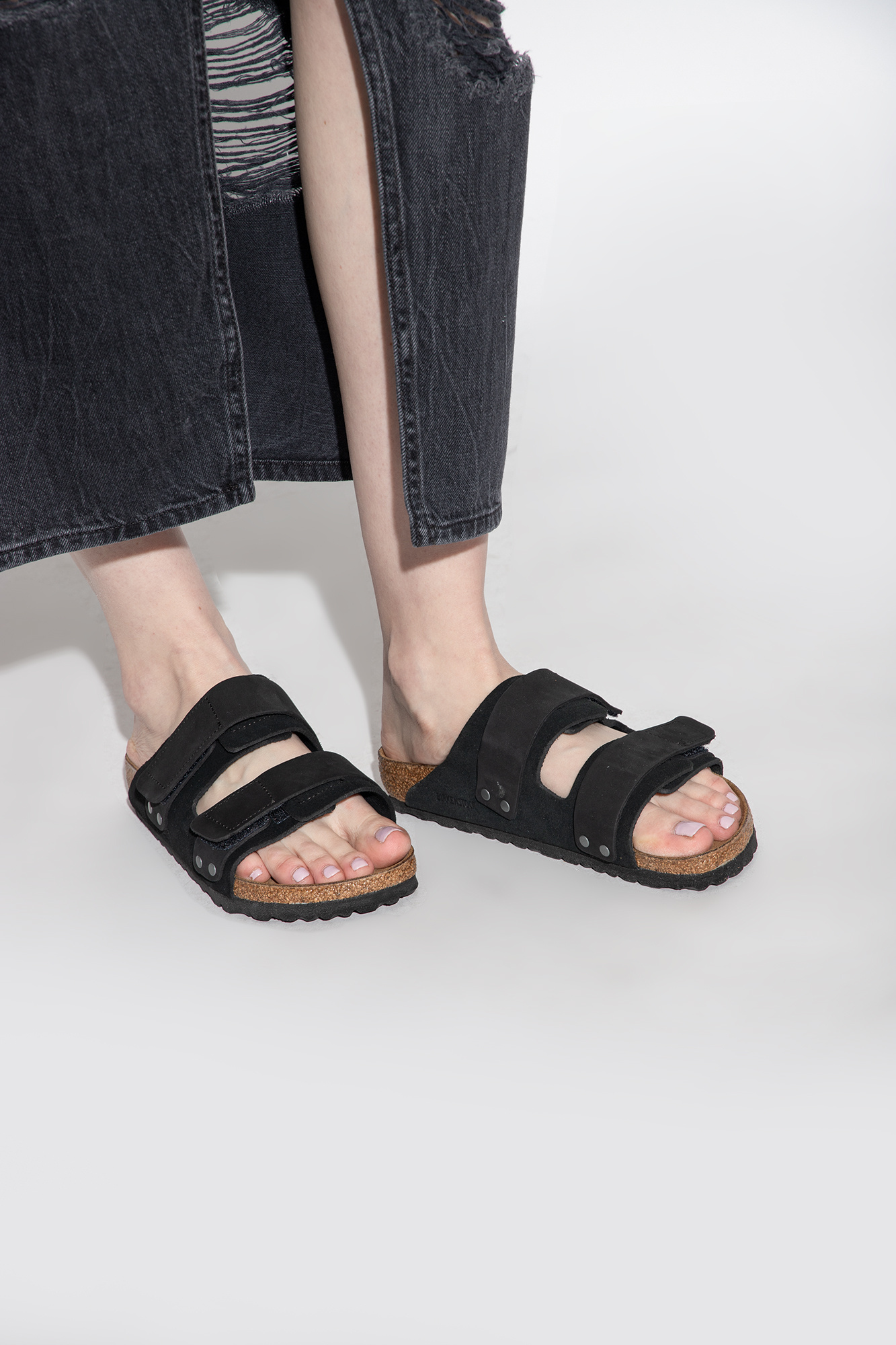 Birkenstock black hot sale slides